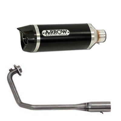SCARICO COMPLETO CON COLLETTORI ARROW PER SUZUKI GSX-S 125 2017 2020 THUNDER DC - Immagine 1 di 3