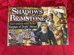 SHADOWS OF BRIMSTONE: Swamps of Death Heroes (2020) Alt Gender Hero Pack - Picture 1 of 10