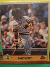 1991 IMPEL MARKETING LINE DRIVE BARRY BONDS 8" X 10" PHOTO POSTER