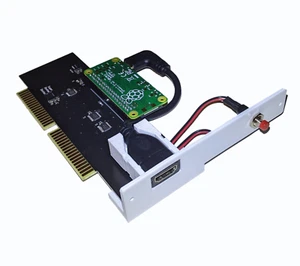 Full Assembled Set RGBtoHDMI RGB2HDMI Adapter Raspberry Pi for Amiga 2000 1289 - Picture 1 of 9