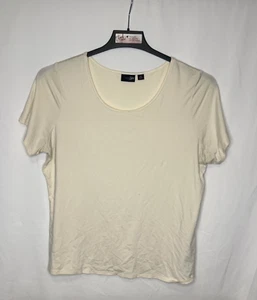 Maglione East 5th Essentials donna taglia XL avorio/crema manica corta top blusa - Foto 1 di 9