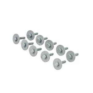 10x Karosserie Schraube Treibschraube Blechschraube mit Scheibe M5x23 verzinkt - Bild 1 von 6