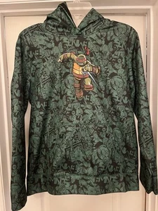 TNMT Teenage Ninja Mutant Turtles Hoodie Youth Size 14/16 Raphael - Picture 1 of 3