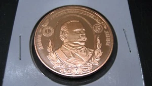 New Uncirculated Cleveland Federal Reserve Note 1oz Copper Round w/warranty - Picture 1 of 3