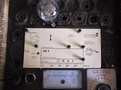 #TUBE #VALVE #WE 54 TELEFUNKEN #GLOBE #MESH PLATE #RGN 1064 #LAMPE #ROHRE STRONG - Imagem 1 de 4