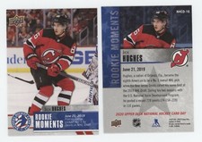 Jack Hughes 2020 Upper Deck National Hockey Card Day Rookie #NHCD-16 DEVILS QTY