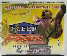 Fleer 1999/00 Focus Basketball Hobby Box - 24 Packs of 10 cards