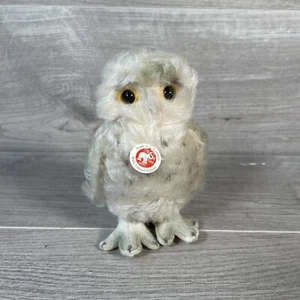 Steiff Eule Wally Schneeeule Limited Edition Rare Snowy Owl 2011 14cm Mohair - Bild 1 von 8