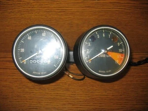 1968 CB350 K0 METER SET MPH SPEEDOMETER + TACH HONDA SUPER SPORT CB CL 250 350 - Picture 1 of 18