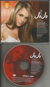 JOJO Too Little Late w/ RARE INSTRUMENTAL 2006 USA PROMO DJ CD Single Jo Jo - Picture 1 of 1