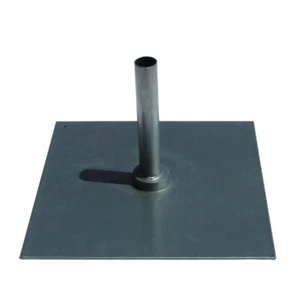 Flat Base Mount for Swooper Windless Advertising Flag Poles - Picture 1 of 3