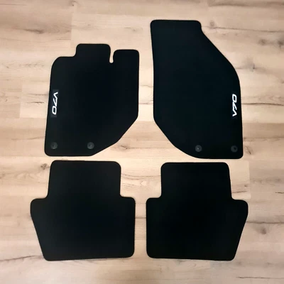 Tapetes de assoalho de carro veludo Volvo V70 1996-2000 impermeável tapete preto forros automáticos - Imagem 1 de 4