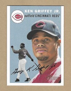 2003 Topps Heritage KEN GRIFFEY JR. #375 SP REDS HOF - FREE/FAST SHIPPING  