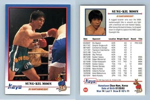Sung-Kil Moon #22 Kayo Boxing 1991 Trading Card - Picture 1 of 1
