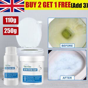 Touch Free Fizzy Foam Toilet Cleaner, Splash Toilet Cleaner Foam Powder 100/250g