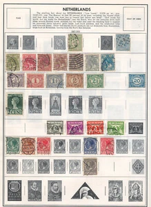 NETHERLANDS 1867-1931 Very Fine Used Stamps Hinged on list - Picture 1 of 1