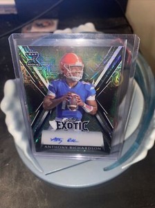 2023 Leaf Exotic Young Stars Chameleon #BA-AR1 Anthony Richardson Auto #'d 4/5