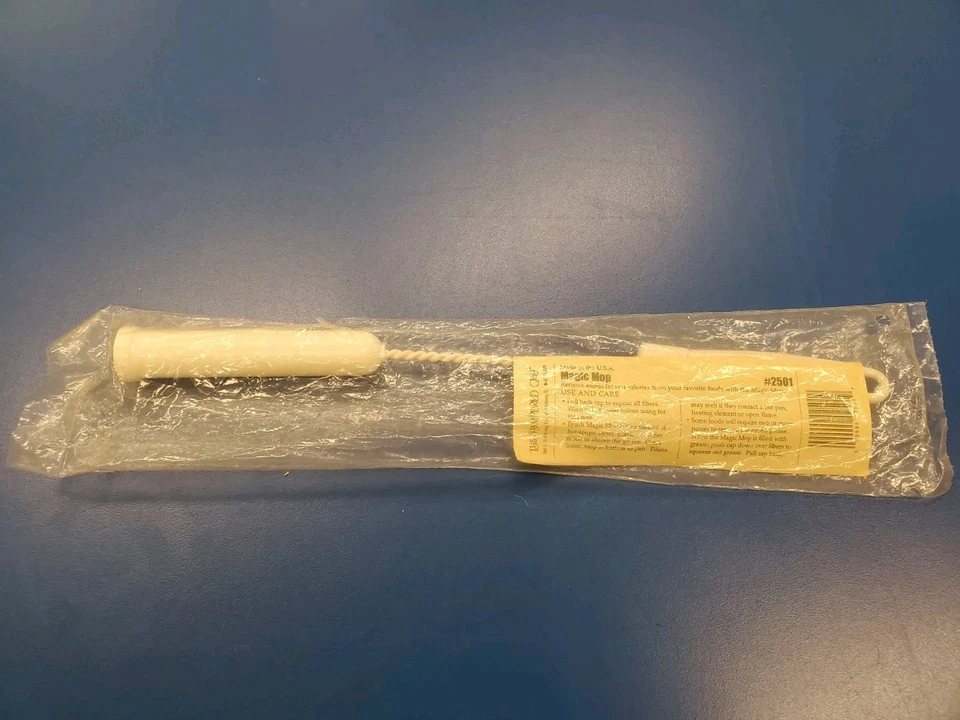 1996 Pampered Chef Magic MOP #2501 Remove Excess Fat Calories Grease Tool Ss19