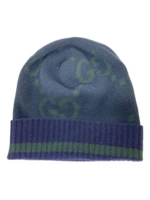 Gorra tejida con logotipo GUCCI GG/talla M/ cachemir/ GRN/para hombre/ 676827 4GABX Foto 1 de 4