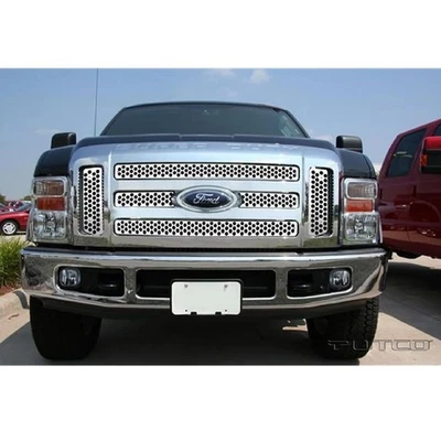 Putco Stainless Steel Heavy Gauge Punch Grille for F-250 F-350 Super Duty 84197 - Image 1 of 3