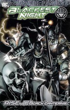 Blackest Night Rise of the Black Lanterns TPB #1-1ST FN 2011 Stock Image