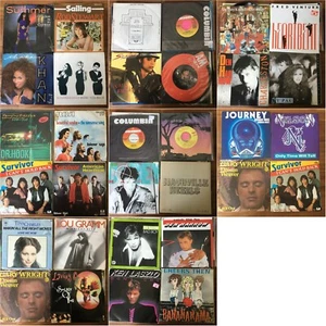 LOT 32x45 pop rock 80/90 Nelson Survivor Journey Gary Wright Den Harrow Bangles - Foto 1 di 9