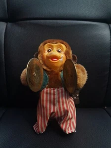 Vintage Monkey With Cymbals Russ Berrie toy- works! - Picture 1 of 8