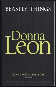 Donna Leon - Beastly Things (Brunetti) - Uncorrected Proof (2012 Heinemann ARC) - Imagen 1 de 1