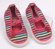 Girl's Multi Coloured PUMPKIN PATCH Flat Shoes. Size 5