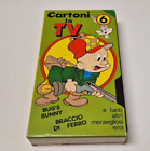 CARTONI IN TV n. 6 - Vhs Videocart BUG'S BUNNY - BRACCIO DI FERRO