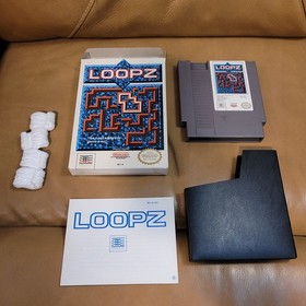 LOOPZ Ninendo NES Complete in Box CIB
