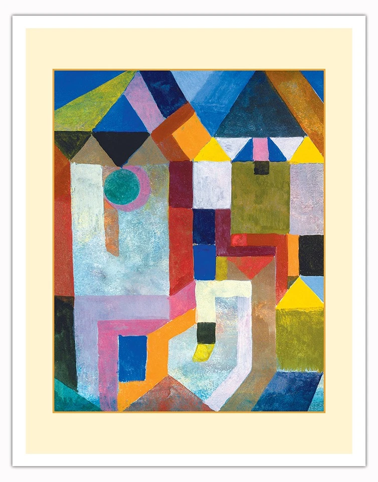 Arquitectura colorida de Paul Klee 1917 Foto 1 de 1
