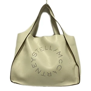 Stellamccartney Stella Mccartney Logo Tote Bag Beige - Picture 1 of 9