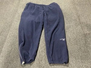 Vintage 90s Polo Sport Pants Youth Boy Extra Large Ralph Lauren Blue Warm Jogger - Picture 1 of 18