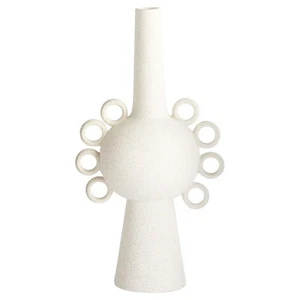Cyan Design Small Ringlets Vase, White - 11205 - Picture 1 of 1