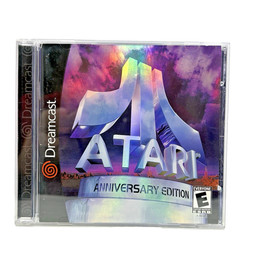 Atari Anniversary Edition (Sega Dreamcast, 2001) COMPLETE CIB - TESTED & WORKING