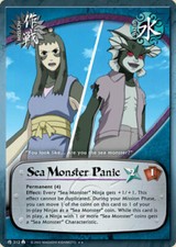 Sea Monster Panic - M-312 - Rare - 1st Edition - Diamond Foil lineage of legends