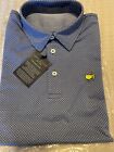Masters Polo Mens M Medium Blue Clubhouse Collection Made in Italy