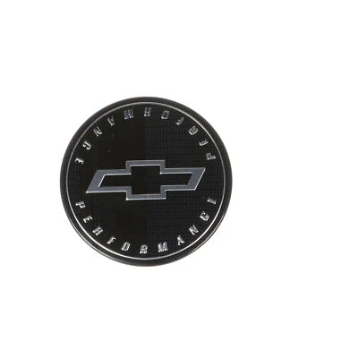 Tapa central de cubo de rueda negro Chevrolet Camaro 2016-2019 nuevo fabricante de equipos originales con corbata 19351755 Foto 1 de 4