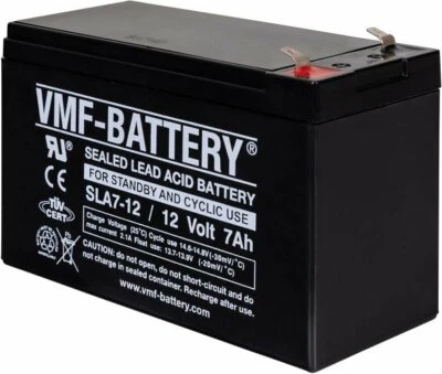 MIWEBA 12V 7Ah Batterie Akku Blei Gel MF 6FM7 12 Volt Kinderauto E-Scooter Universal
