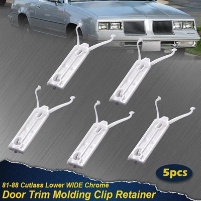 FIT FOR 1981-1988 CUTLASS SALON SUPREME CALAIS DOOR MOLDING TRIM CLIPS RETAINE — 第 1/4 张图片