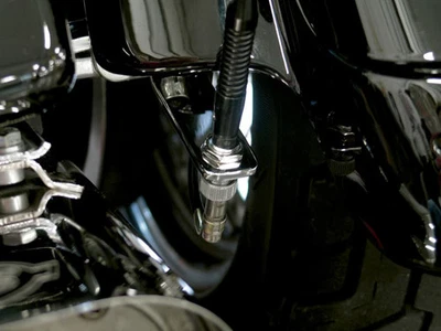 Kit de reubicación de antena de radio de montaje bajo Pingel motocicleta bicicleta de calle 62144 Foto 1 de 4