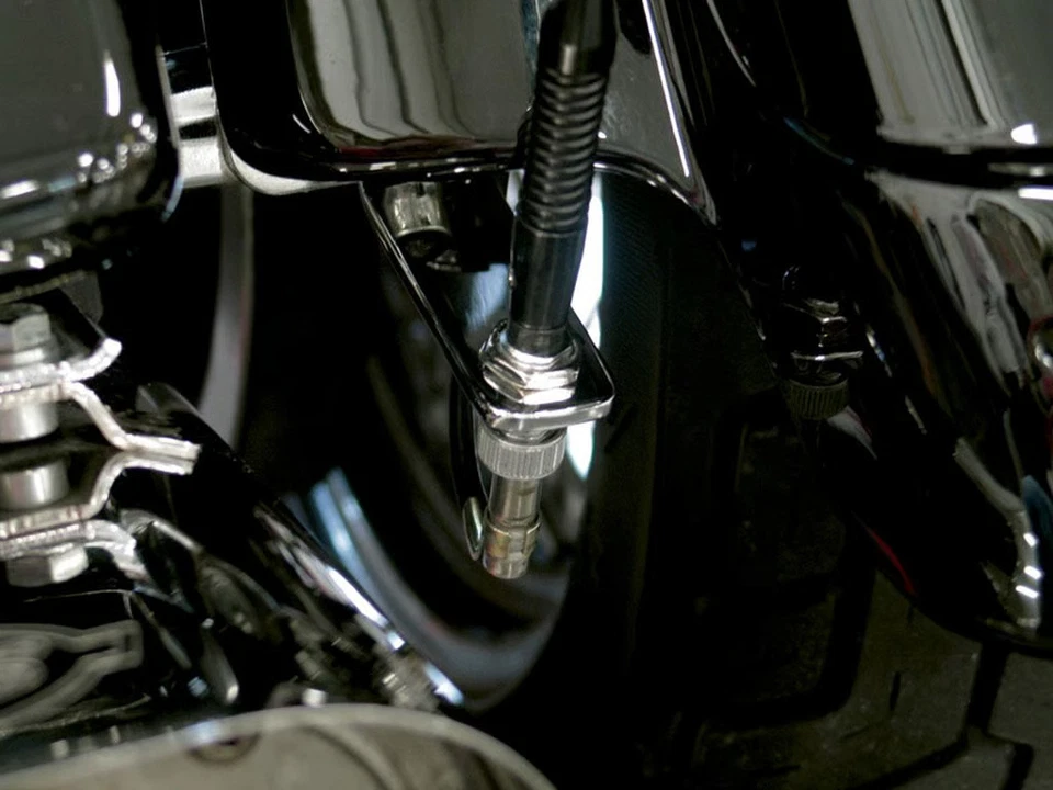 Kit de realocação de antena de rádio Pingel montagem baixa motocicleta bicicleta de rua 62144 - Imagem 1 de 4