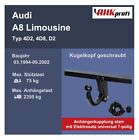 Produktbild - starr Anhängekupplung Autohak +ES 7 für Audi A8 Limousine BJ 03.94-09.02 NEU ABE