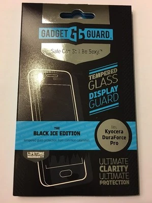 Protector de pantalla de vidrio templado para hielo Gadget Guard para Kyocera DuraForce Pro Foto 1 de 4