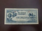 OCEANIA 1942 1 Shilling JIM Circulated P-2a ONLY 1 NOTE !