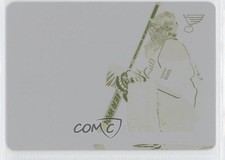 2010-11 Panini Luxury Suite Printing Plate Yellow 1/1 Jaroslav Halak #62 1p3