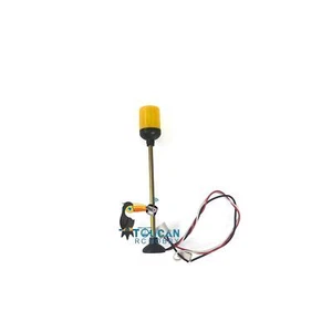 Henglong LED Flashing Warning Light Caution Lamp 1/16 for RC Tank 1/14 Truck Car - Picture 1 of 1