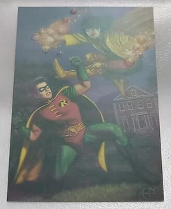 DC Vs Versus Marvel - 8/12 "Holo F/X" - Robin vs Jubilee - Chase Card (A) - Picture 1 of 8
