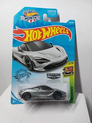 Hot Wheels 1/64 🇨🇵 Zamac McLaren 720S mainline 2018 #2/10 - Photo 1/4